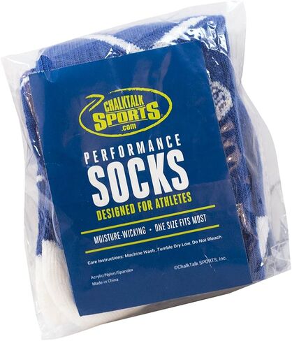 Lacrosse Athletic Half Cushioned Crew Socks | Crossed Lax Sticks in Saudi Arabia