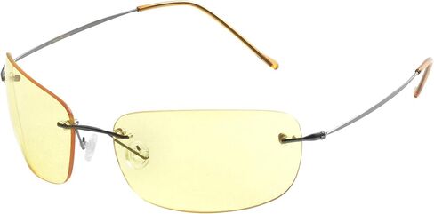 نظارات القيادة الليلية فائقة الجودة من إيجل آيز - إطار خفيف للغاية - تقليل الوهج وتحسين الرؤية الليلية مع حجب مضاد للانعكاس والأشعة فوق البنفسجية in Kuwait