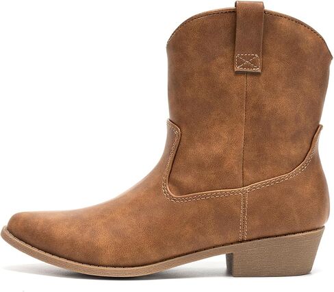 Colgo Women's Ankle Boots - Stylish Cowgirl Boots for Women, Western & Cowboy Boots, Comfortable Fashion Short Boots & Short Booties for Women in Saudi Arabia