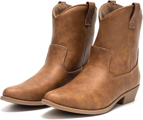 Colgo Women's Ankle Boots - Stylish Cowgirl Boots for Women, Western & Cowboy Boots, Comfortable Fashion Short Boots & Short Booties for Women in Saudi Arabia