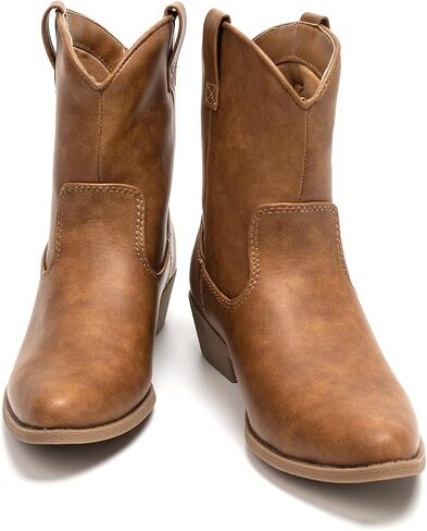 Colgo Women's Ankle Boots - Stylish Cowgirl Boots for Women, Western & Cowboy Boots, Comfortable Fashion Short Boots & Short Booties for Women in Saudi Arabia