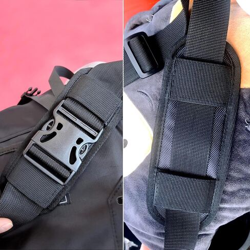 وسائد حزام كتف قابلة للفصل وسادة كتف بديلة وسادة هوائية لتخفيف حدة الكتف لحقيبة الظهر والماسنجر والكاميرا وصالة الالعاب الرياضية واللابتوب وحزام الجيتار in Kuwait