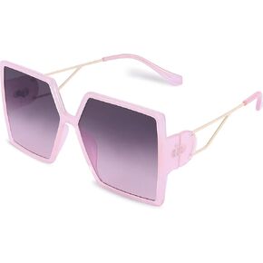FEISEDY Oversized Square Sunglasses for Women Big Large Wide Fashion Shades for Men UV400 B2783