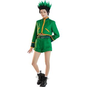 haikyuu Gon Cosplay Costume Jacket and Shorts with Belt Women Men for Halloween Comic Con