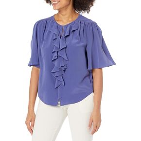 Equipment Women's Yolande Top in Skipper Blue