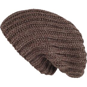 Lilax Cable Knit Slouchy Chunky Oversized Soft Warm Winter Solid Women Beanie Hat