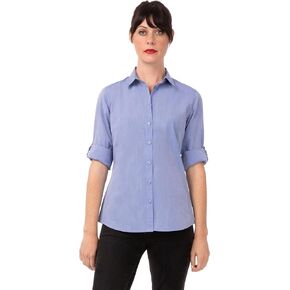 Chef Works Women's Modern Chambray Dress Shirt