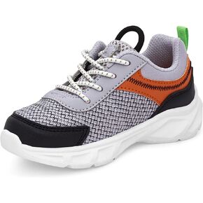 carter's Boy's Oaker Light Up Sneaker, Grey, 6 Toddler