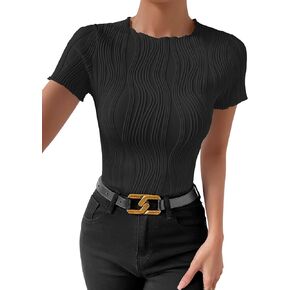 Blouses for Women Dressy Casual,Short Sleeve Shirts for Women,Going Out Tops for Women,Womens Summer Tops,Womens Blouses