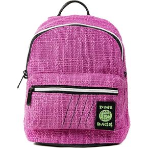 DIME BAGS Festy Bound Mini Hemp Backpack | Stylish Mini Backpack with Secret Pocket (Static Blue) in Kuwait
