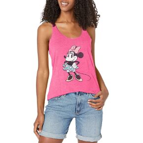 Disney Classic Mickey Minnie Stand Women's Racerback Tank Top in Saudi Arabia