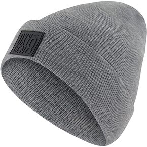 Beanie Hats for Men Women Soft & Stretchy Toboggan Hats Cuffed Skull Knit Winter Hats Men & Womens Beanie Cap