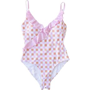 Caden Lane® UPF 50+ Women's Ruffled One-Piece Swimsuit