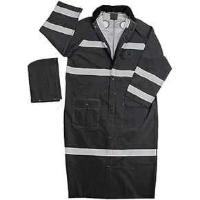 Galeton Tall Size Raincoat, Black, 3X-Large