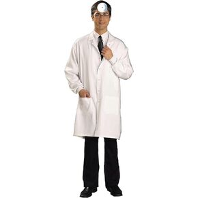 Forum Novelties Men's Doctor Costume Lab Coat, White, X-Large