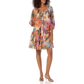 Trina Turk Women's Printed a Line Dress