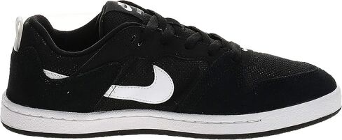 حذاء التزلج Nike SB Alleyoop Suede للرجال، أسود/أبيض/أسود، 7 in Kuwait