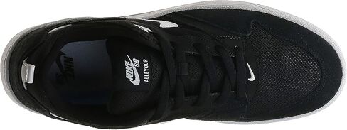 حذاء التزلج Nike SB Alleyoop Suede للرجال، أسود/أبيض/أسود، 7 in Kuwait