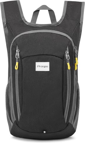 حقيبة ظهر للمشي لمسافات طويلة سعة 12 لتر، حقيبة ظهر صغيرة خفيفة الوزن للسفر للنساء والرجال، حقيبة كتف كاجوال قابلة للطي in Kuwait