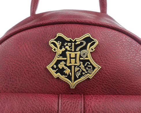Harry Potter Hogwarts Crest Faux Leather Mini Backpack in Saudi Arabia