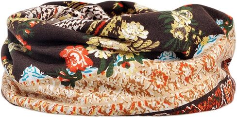 وشاح قبعة قبعة كيميائية للسيدات من EXCHIC مرن ومطبوع بالزهور in Kuwait