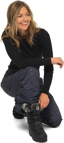 Arctix Women's Snow Sports Insulated Cargo Pants, Leopard Steel, X-Small in Saudi Arabia