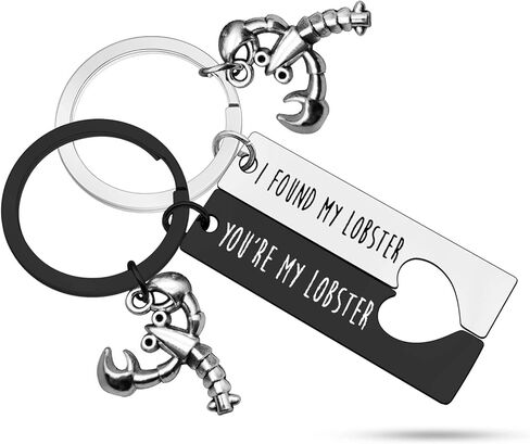 Heigebi Couple Gifts for Boyfriend Girlfriend Keychain Husband Wife Valentine's Day Anniversary Birthday Christmas Presents in Kuwait