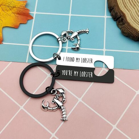 Heigebi Couple Gifts for Boyfriend Girlfriend Keychain Husband Wife Valentine's Day Anniversary Birthday Christmas Presents in Kuwait