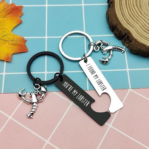 Heigebi Couple Gifts for Boyfriend Girlfriend Keychain Husband Wife Valentine's Day Anniversary Birthday Christmas Presents in Kuwait