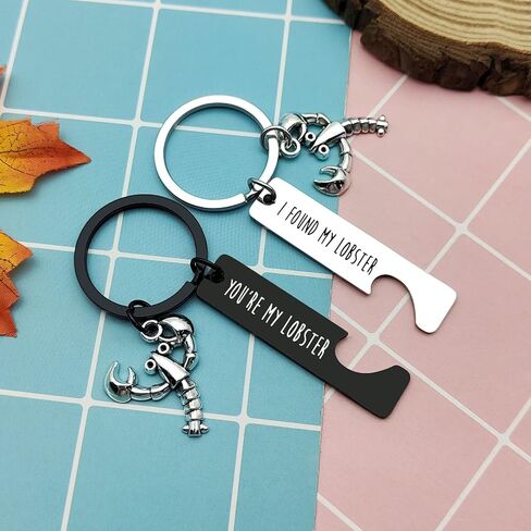 Heigebi Couple Gifts for Boyfriend Girlfriend Keychain Husband Wife Valentine's Day Anniversary Birthday Christmas Presents in Kuwait