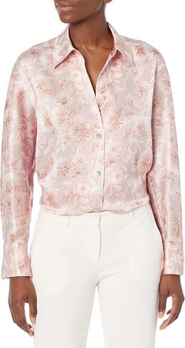 Vince Women's Dahlia Sculpted Long Sleeve Shirt in Saudi Arabia