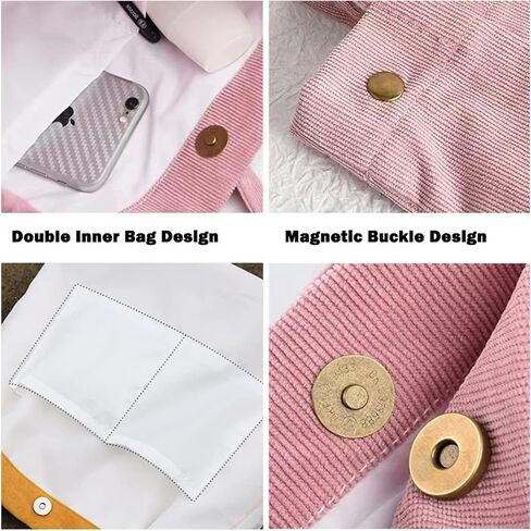 حقائب كتف نسائية من Ellames حقيبة كتف نسائية ذات سعة كبيرة مع جيوب للمكتب والمدرسة in Kuwait