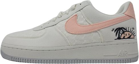 حذاء كرة السلة للنساء من Nike Air Force 1، مقاس Sail/Arctic Orange-black، 7.5 in Saudi Arabia