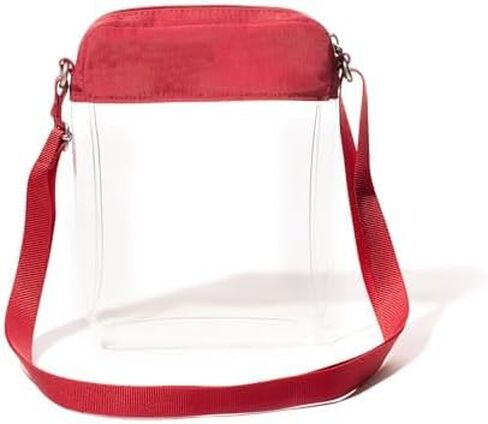Baggallini Explorer Crossbody Bag Approved-Clear Purse for Stadium Events in Saudi Arabia