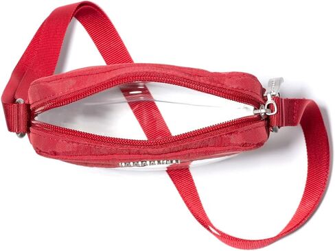 Baggallini Explorer Crossbody Bag Approved-Clear Purse for Stadium Events in Saudi Arabia
