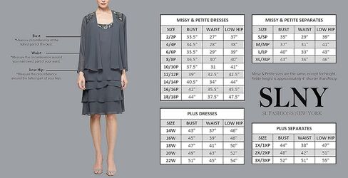 S.L. Fashions Women's Sleeveless Print Asymmetric Chiffon Overlay Dress in Kuwait