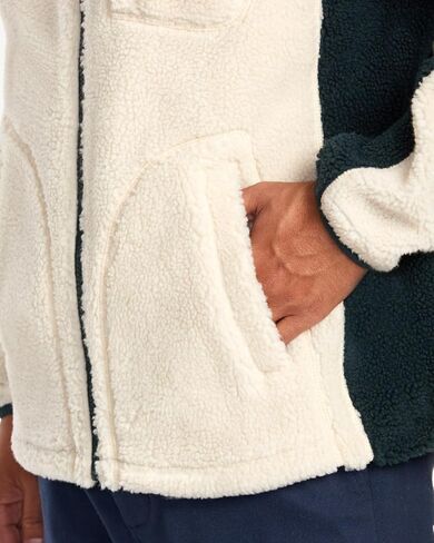 RVCA Mens Sherpa Fleece Jacket in Saudi Arabia