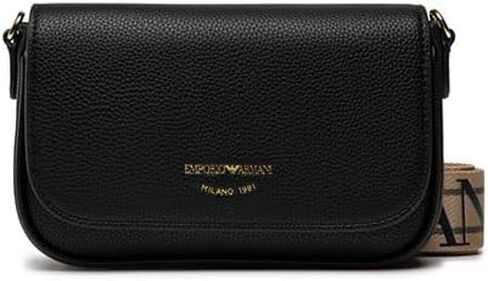 Emporio Armani women crossbody bags black - silver in Saudi Arabia