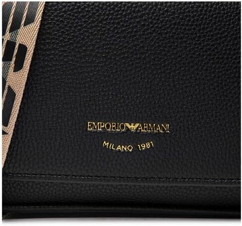 Emporio Armani women crossbody bags black - silver in Saudi Arabia