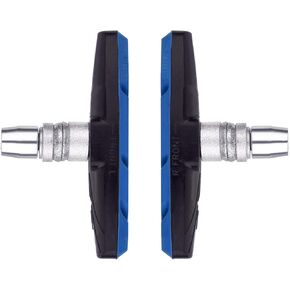 1 Pairs Bike Brake Pads Set 70mm Mountain Road Bicycle V-Brake Blocks Shoes No Noise No Skid for Front and Back Brake