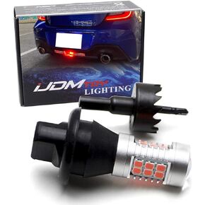 iJDMTOY مجموعة إضاءة الفرامل LED الثالثة باللون الأحمر الفائق المتوافقة مع Scion FR-S tC Subaru BRZ Toyota 86 Nissan 370Z Juke والمزيد