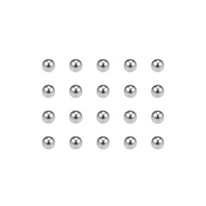 304 Stainless Steel Ball, Precision Grade G100 Balls,Steel Ball,Bearing Balls Durable, Versatile, 2.5mm,50pcs
