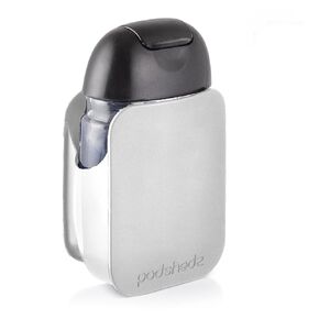 Hand Sanitizer Holder attaches to Cell Phone, Car Dashboards and Other Surfaces, Compatible with Bath & Body Works Pocketbac. (Black)