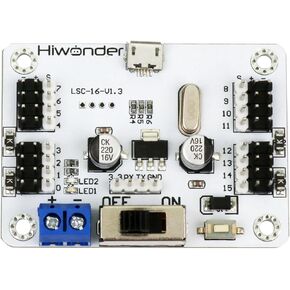 PWM Servo Motor Tester Board Module Controller with Over-Current Protection USB Port for Robot DIY (32 Channel)
