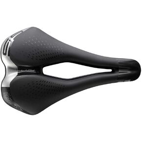 Selle Italia - Comfortable City Bike Saddle S 5 Lady Superflow Woman, Rail FeC Alloy Ø7, Soft-Tek, Ultra Comfort Gel, Durable, Reflective Tape High Visibility, Ergonomic