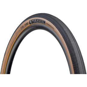 Teravail - Rampart Bicycle Tire | 700 x 42 Tubeless | Tan | Light and Supple | Fast Compound