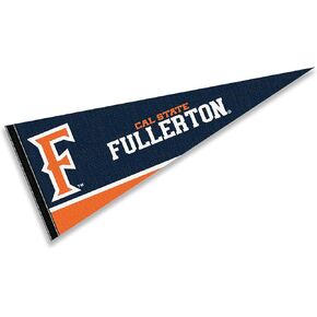 College Flags & Banners Co. Cal State Fullerton Titans Pennant Flag