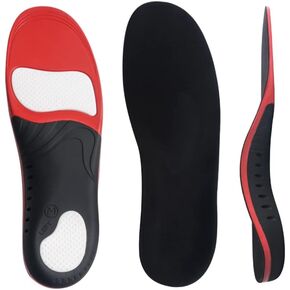 نعال دعم قوس القدم من Medibot للرجال والنساء، نعال دعم قوس تقويم العظام لتخفيف الألم وتحسين صحة القدم، حشوات مصممة هندسيًا لالتهاب اللفافة الأخمصية، والقوس العالي والقدم المسطحة (L) in Kuwait