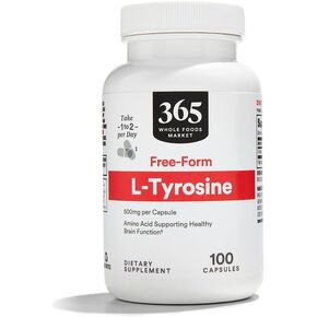 Whole Foods Market, L Tyrosine 500Mg, 100 Capsules