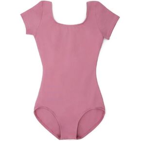 Capezio Womens Cotton Classic Short Sleeve Leotard